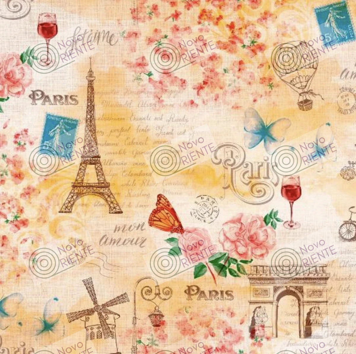Corino Shanghai Estampado Paris