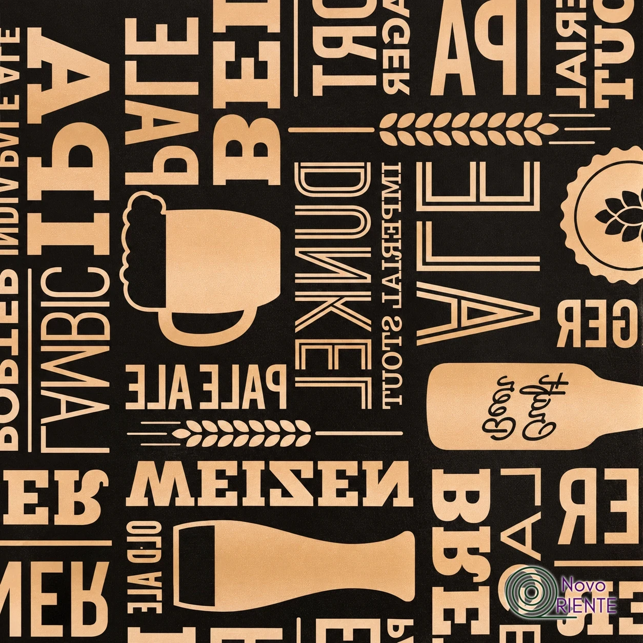 Dekorama Beer Dourado